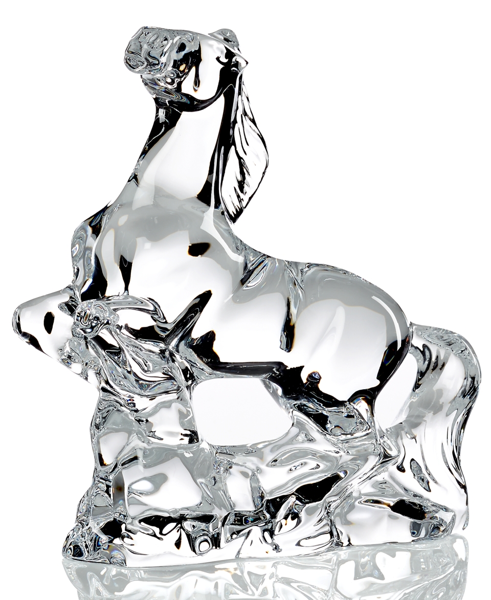 Baccarat 2014 Zodiac Horse Collectible Figurine   Holiday Lane