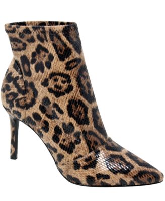 macys leopard booties