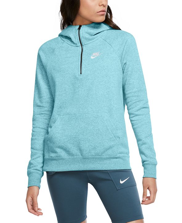 nike sportswear swoosh women's french terry hoodie