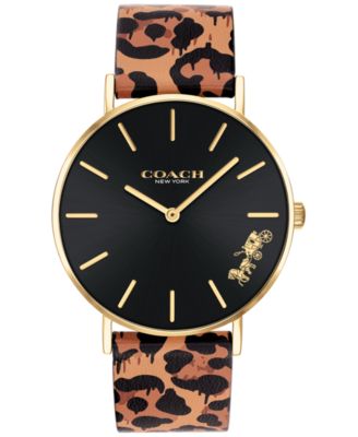 macys coach women's watches