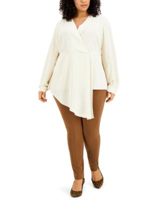 macys plus size alfani tops