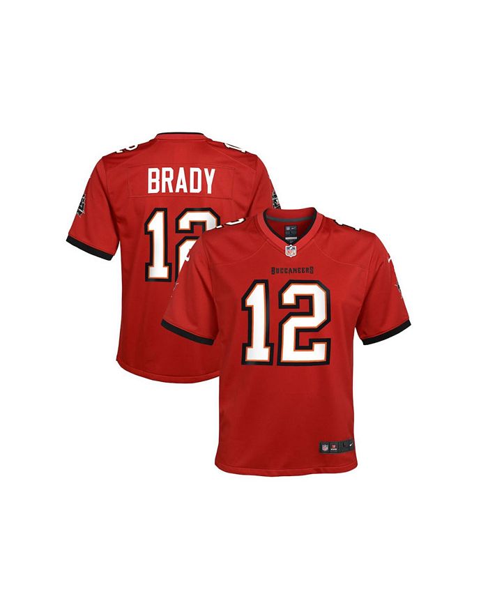 Nike Youth Tampa Bay Buccaneers Tom Brady #12 Red T-Shirt