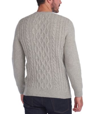 barbour chunky cable sweater