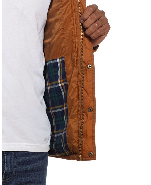 Weatherproof Vintage Men's Quilted Barn Jacket & Reviews Coats