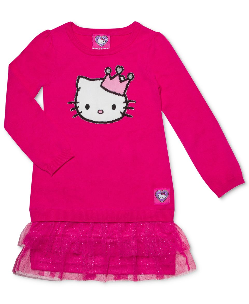 Hello Kitty Girls Dress, Little Girls Lets Play Tutu Shrug Dress