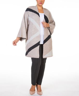 macys plus size cardigan sweaters