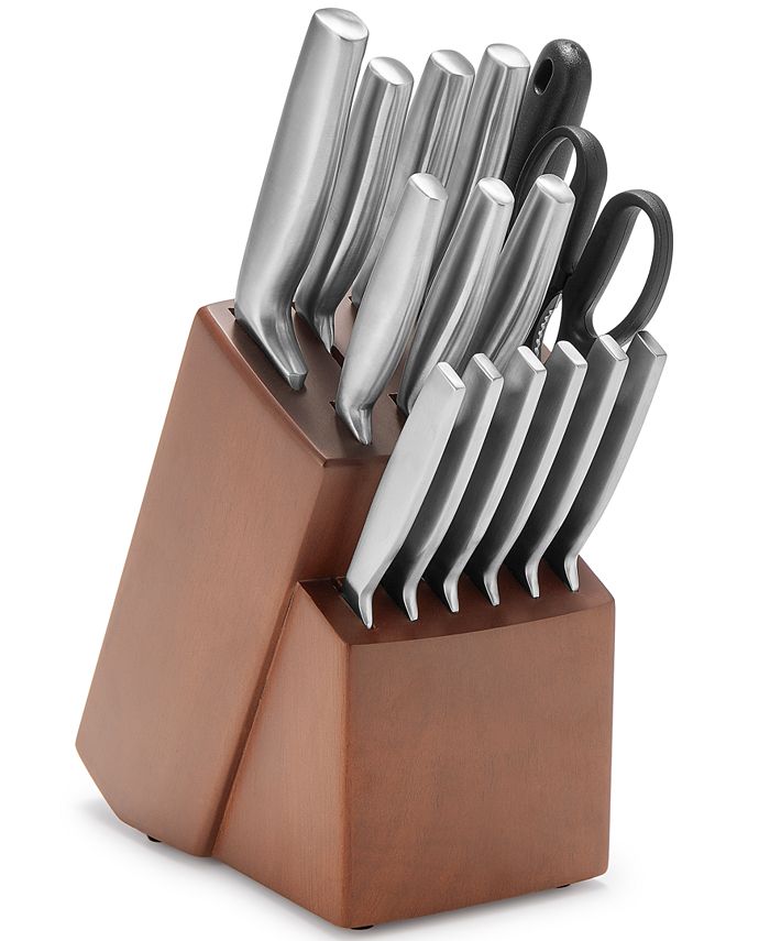 Belgique 16Pc. Knife Block Set, Created for Macy's & Reviews Cutlery