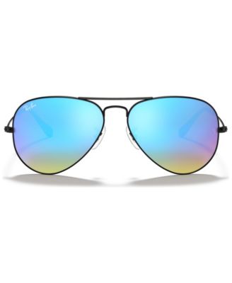Солнцезащитные очки Ray-Ban, ГРАДИЕНТНЫЕ ЛИНЗЫ AVIATOR FLASH RB3025