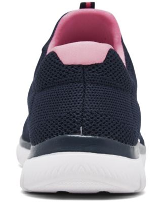 women's summits wide width walking sneakers from finish line