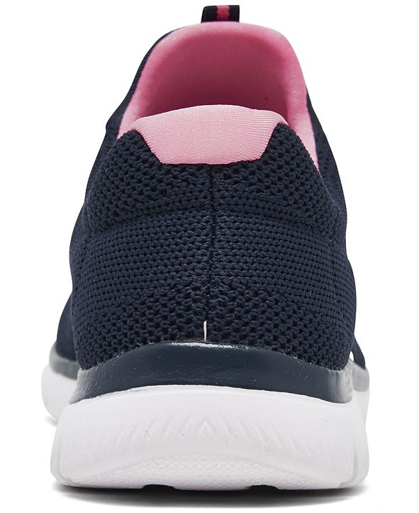 skechers women's summits wide width athletic sneakers from finish line
