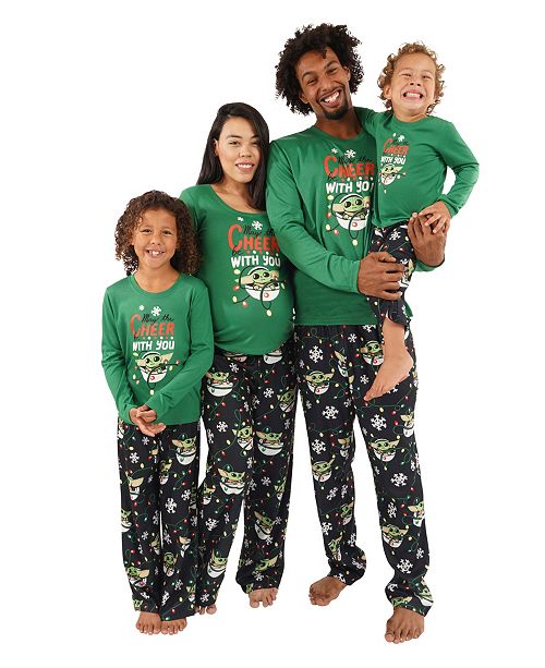 Munki Munki Holiday Baby Yoda Matching Family Pajama Collection Reviews Bras Panties Lingerie Women Macy S