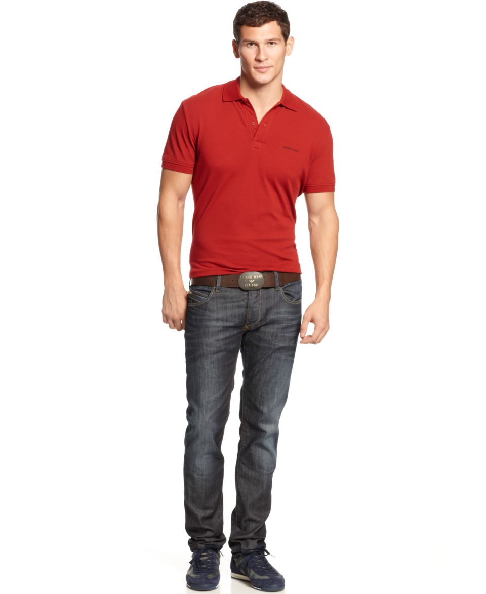 Armani Jeans V Neck Sweater & Jeans   Men