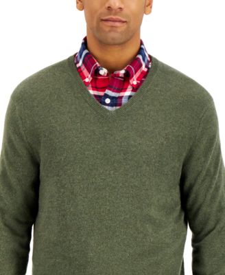 macy's club room cashmere sweater