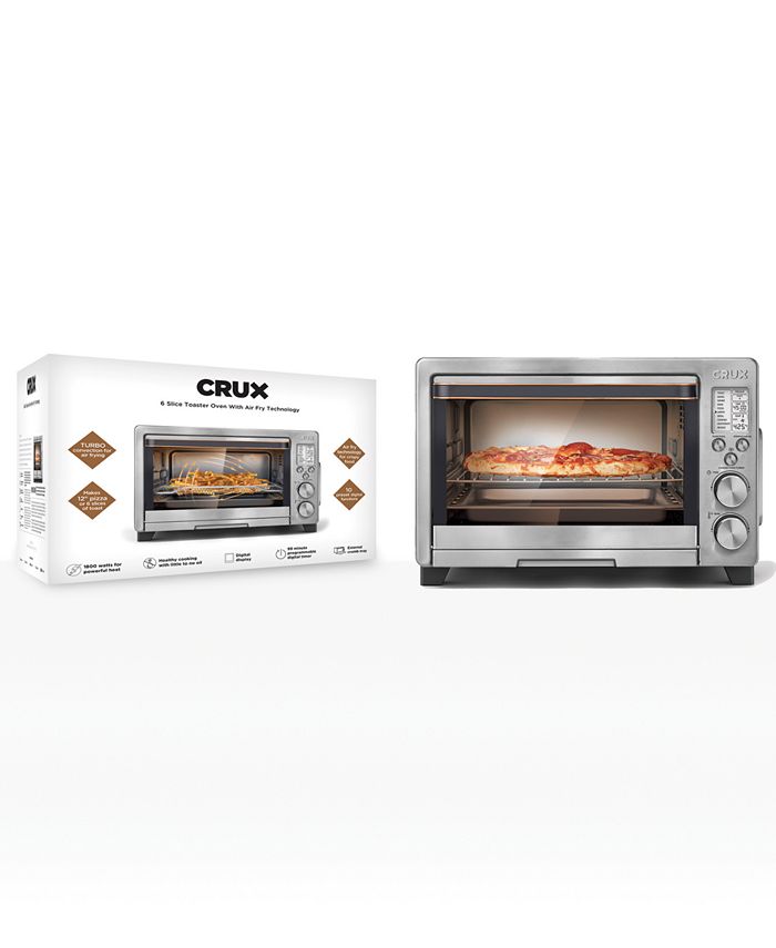 Crux Digital 6 Slice Air Fryer Toaster Oven 14805, Created