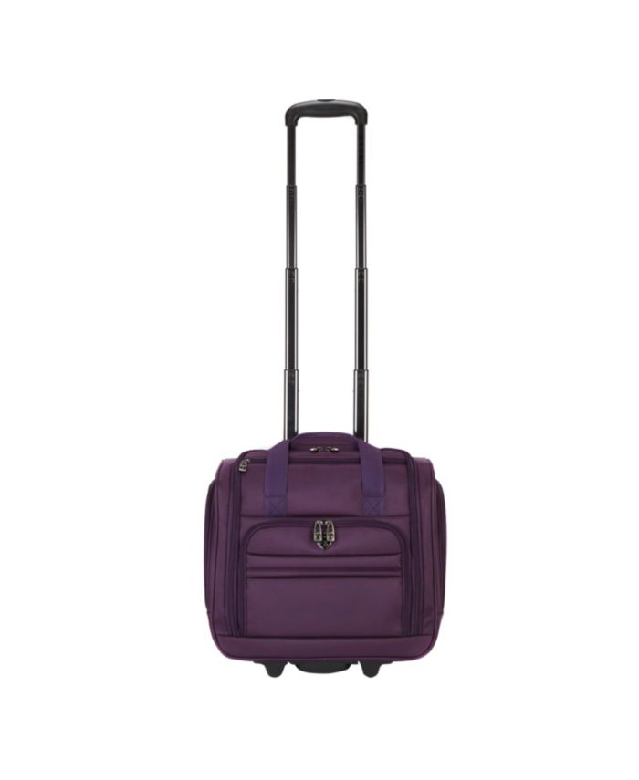 Travelers Club 16" Under Seat Carry-On with Flex File & Reviews - Upright Luggage - Macy's