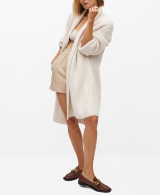 mango chunky knit cardigan