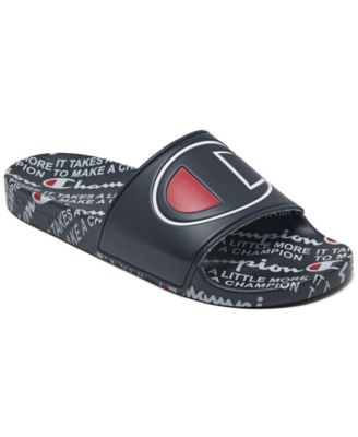 Champion Men's IPO Print Slide Sandals 