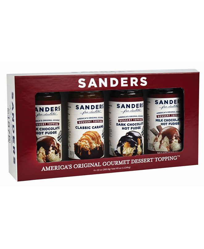 Sanders 4 Pack Sundae Gift Set & Reviews - Food & Gourmet ...