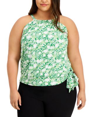 macy's women's plus size blouses