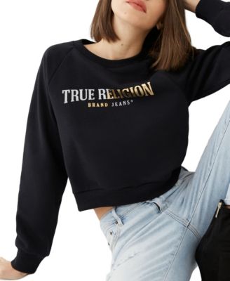 true religion sweatshirt womens