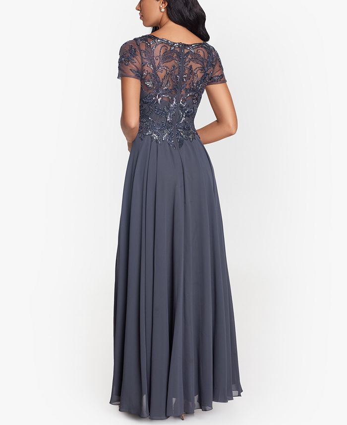 XSCAPE Chiffon Gown & Reviews Dresses Women Macy's