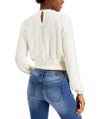 Haut Fille Self Esteem Taille X-Large - Neuf Avec étiquette, Manches Longues Jaune/rose