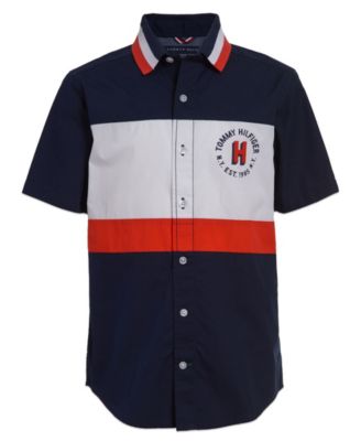 color block tommy hilfiger shirt
