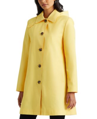 lauren ralph lauren hooded trench coat