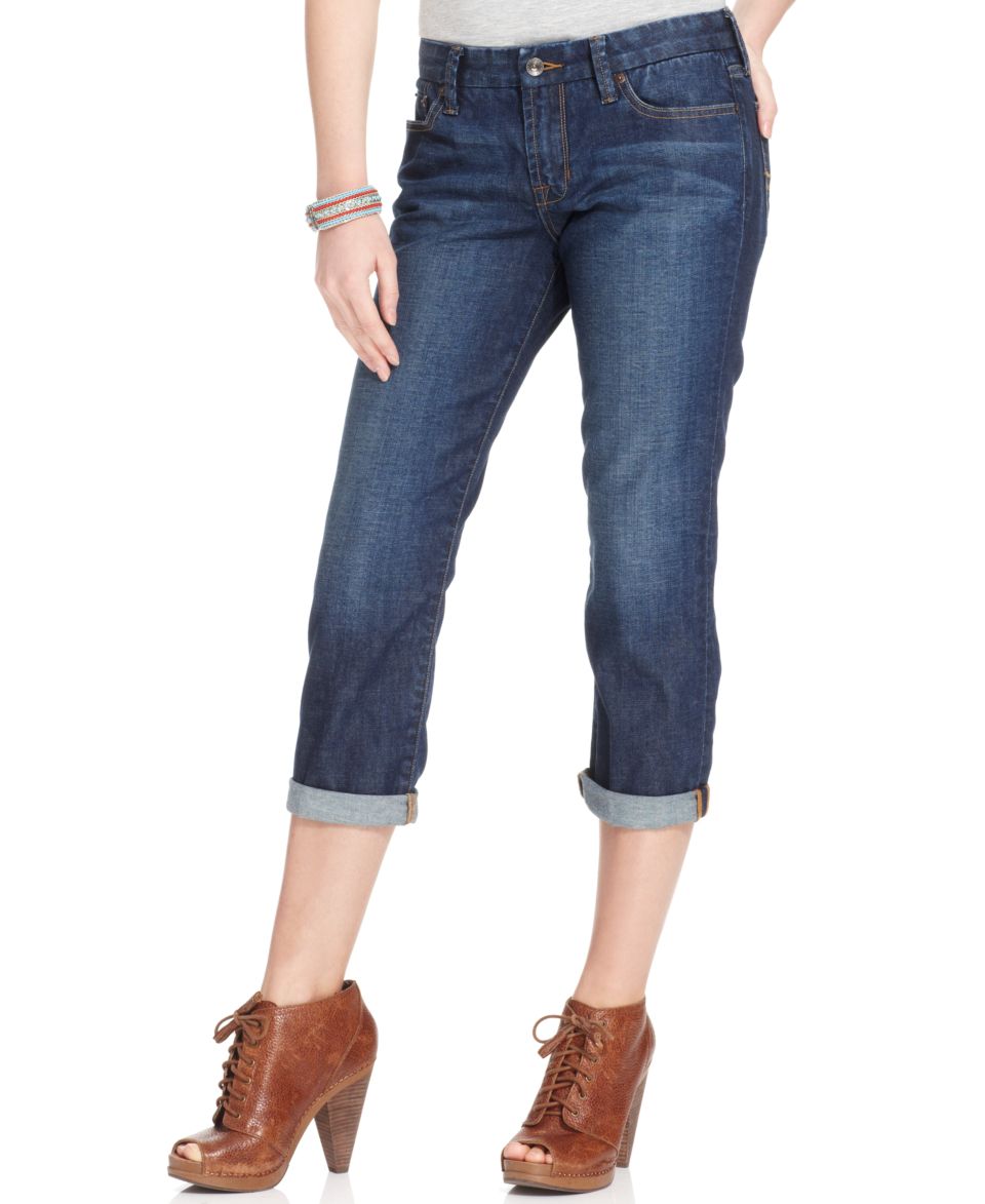 Lucky Brand Jeans Cropped Straight Leg Jeans   Jeans   Women