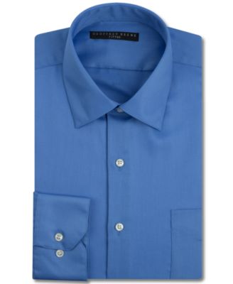 Geoffrey Beene Solid Sateen Dress Shirt - Dress Shirts - Men - Macy's