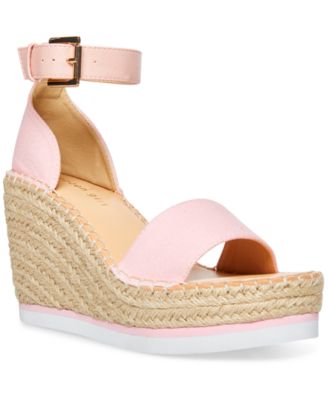 macys pink sandals