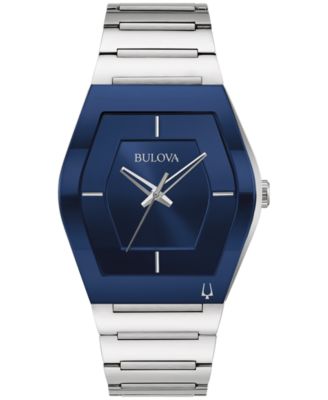 Мужские часы-браслет Bulova Futuro из нержавеющей стали 40 мм