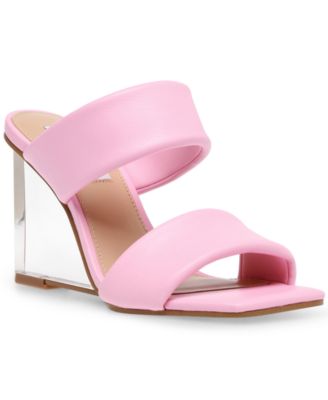macys pink sandals