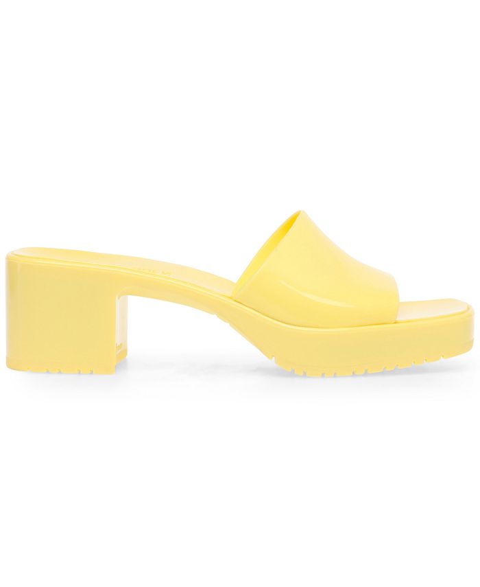steve madden jelly block heel sandals