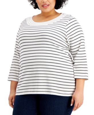 plus tops macys