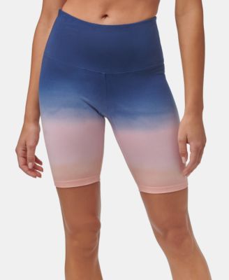 ombre biker shorts