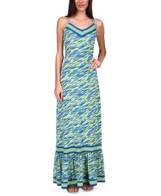 macys michael kors maxi dress