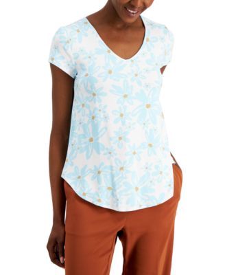 macys petite alfani tops