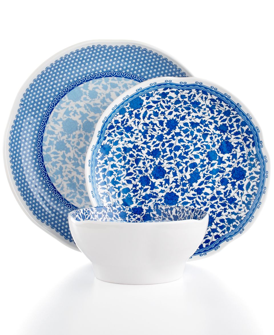 QSquared Montecito Melamine Collection   Casual Dinnerware   Dining & Entertaining