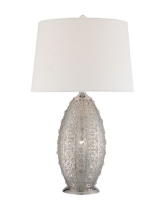 Настольная лампа Masura серебристого цвета
