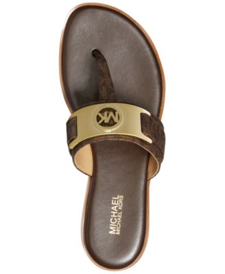 michael michael kors briar thong sandals