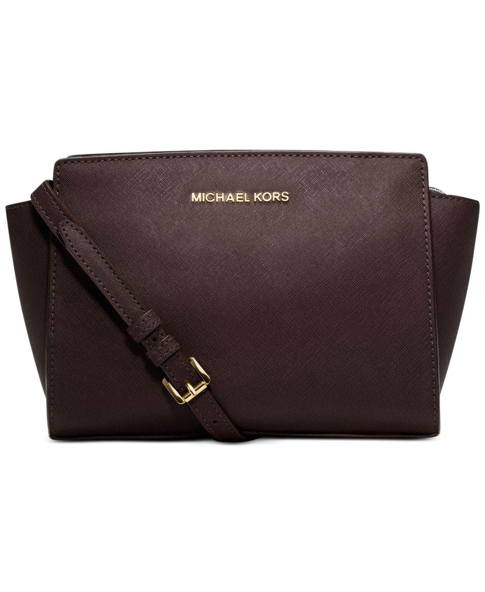 MICHAEL Michael Kors Hamilton Saffiano Leather E/W Satchel   Handbags & Accessories