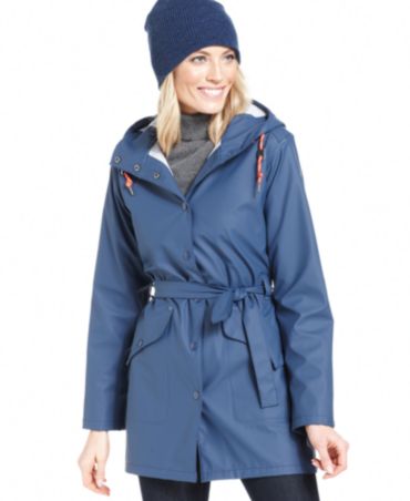 Helly Hansen Kirkwall Hooded Trench Coat - Jackets & Blazers - Women ...