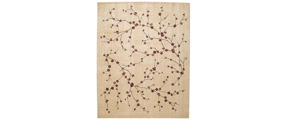 Nourison Area Rugs, Somerset Collection ST74 Latte Blossom   Rugs