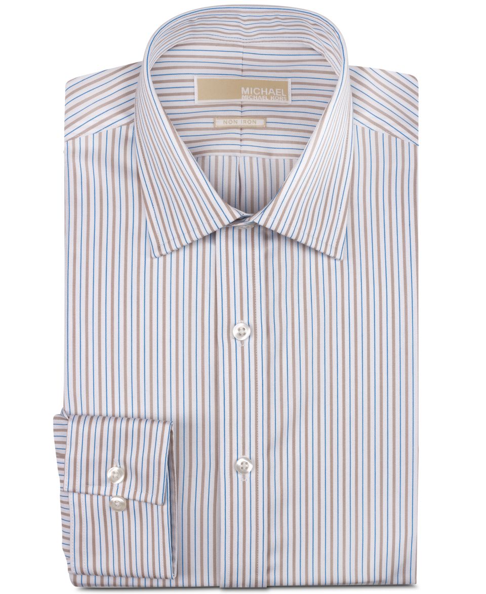 Michael Michael Kors Non Iron Fine Stripe Dress Shirt