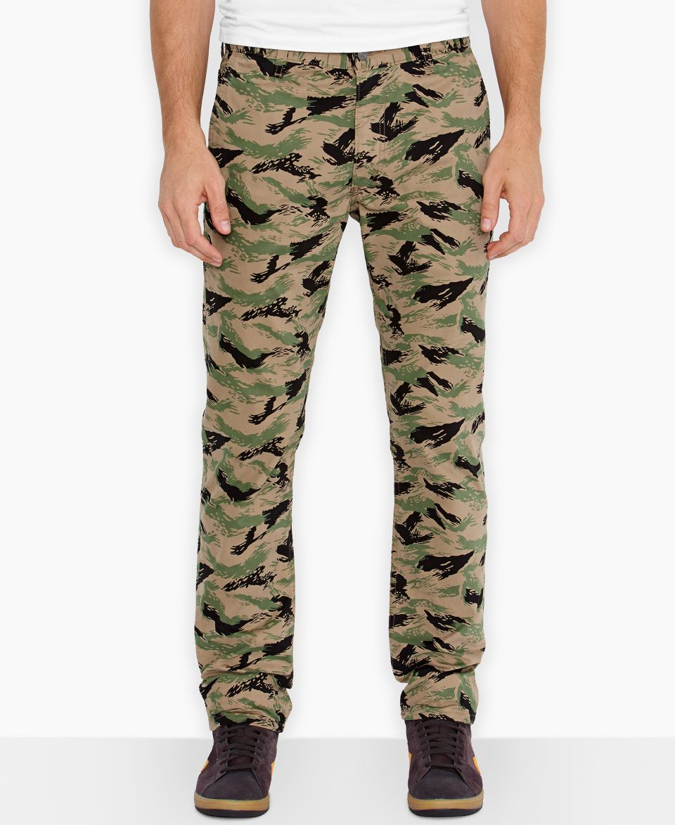 Levis 511 Slim Fit Hybrid Monument Camo Trousers   Pants   Men   