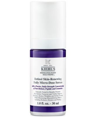 Антивозрастная сыворотка с ретинолом в микродозах с керамидами и пептидами Kiehls Since 1851, 1 унция.