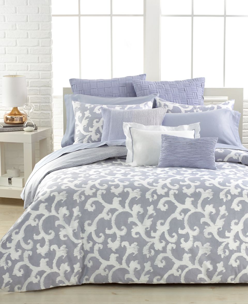 Vera Wang Shibori Diamond Collection   Bedding Collections   Bed & Bath