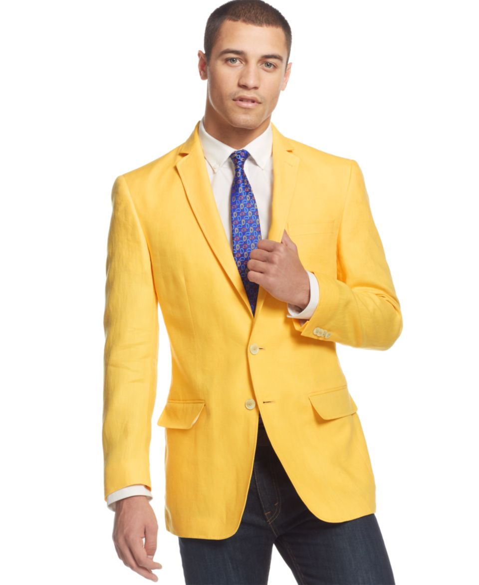 Sean John Jacket, Solid Corduroy with Elbow Patches Sportcoat   Blazers & Sport Coats   Men