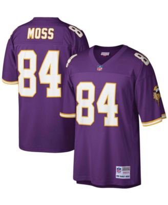 Мужская футболка Randy Moss фиолетового цвета Minnesota Vikings Legacy Replica